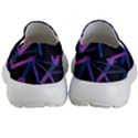 3d Lovely Geo Lines  V Kids Lightweight Slip Ons View4