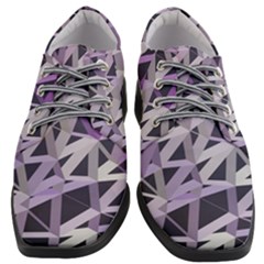 3d Lovely Geo Lines  Iv Women Heeled Oxford Shoes by Uniqued