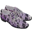 3d Lovely Geo Lines  Iv Women Heeled Oxford Shoes View3