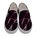 3d Lovely Geo Lines Iii Women s Canvas Slip Ons View1