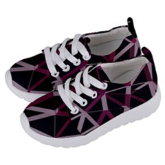 3d Lovely Geo Lines Iii Kids  Lightweight Sports Shoes by Uniqued