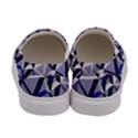 3D Lovely GEO Lines IX Women s Canvas Slip Ons View4