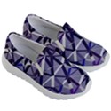 3D Lovely GEO Lines IX Kids Lightweight Slip Ons View3