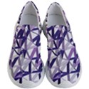 3D Lovely GEO Lines X Women s Lightweight Slip Ons View1