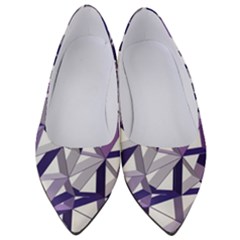 3d Lovely Geo Lines X Women s Low Heels by Uniqued