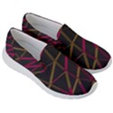 3D Lovely GEO Lines XI Men s Lightweight Slip Ons View3