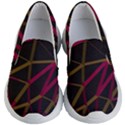 3D Lovely GEO Lines XI Kids Lightweight Slip Ons View1