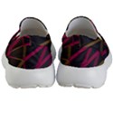 3D Lovely GEO Lines XI Kids Lightweight Slip Ons View4