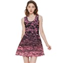 Pink  waves flow series 11 Inside Out Reversible Sleeveless Dress View3