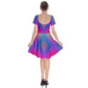 Intoxicating Rainbows Short Sleeve Bardot Dress View2