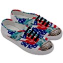 Statue Of Liberty Independence Day Poster Art Men s Classic Low Top Sneakers View3