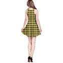 Black and yellow small plaids Reversible Sleeveless Dress View2