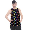 Chakra Yoga Symbol Template Men s Sleeveless Hoodie View1