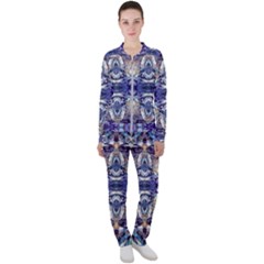 Amethyst Repeats Casual Jacket And Pants Set by kaleidomarblingart