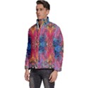 Firey Repeats I Men s Puffer Bubble Jacket Coat View2