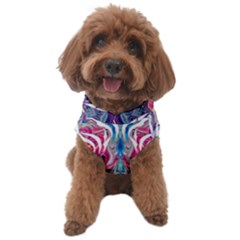 Mixed Media Repeats  Dog Sweater by kaleidomarblingart
