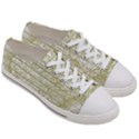 Vintage America`s Map Men s Low Top Canvas Sneakers View3