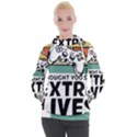 Video Gamer T- Shirt Exercise I Thought You Said Extra Lives - Gamer T- Shirt Women s Hooded Pullover View1