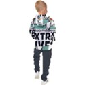 Video Gamer T- Shirt Exercise I Thought You Said Extra Lives - Gamer T- Shirt Kids  Hooded Pullover View2