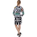 Video Gamer T- Shirt Exercise I Thought You Said Extra Lives - Gamer T- Shirt Long Sleeve Hoodie Dress View2