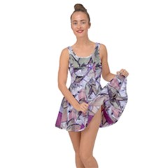 Leaves  Inside Out Casual Dress by DinkovaArt