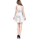 Black And White Pattern T- Shirt Black And White Pattern 11 Reversible Sleeveless Dress View2