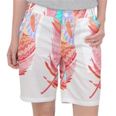 Feathers Design T- Shirtfeathers T- Shirt (2) Pocket Shorts by maxcute