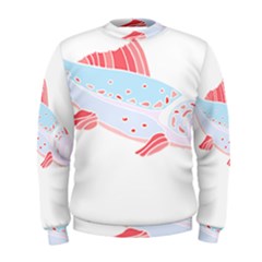 Fishing Lover T- Shirtfish T- Shirt (2) Men s Sweatshirt by maxcute