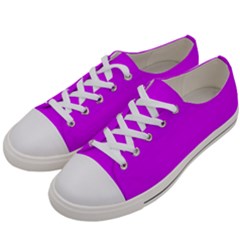 Psychedelic Purple	 - 	low Top Canvas Sneakers by ColorfulShoes