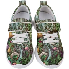 Craft Mushroom Kids  Velcro Strap Shoes by GardenOfOphir