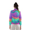 Liquid Art Pattern - Fluid Background Women s Windbreaker View2