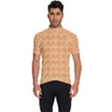 Peach Leafs Men s Short Sleeve Cycling Jersey View1