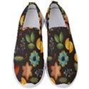 Christmas Seamless Pattern Men s Slip On Sneakers View1