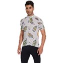 Vector-boho-doodle-feathers-seamless-pattern-illustration Men s Short Sleeve Cycling Jersey View2
