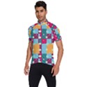Background Pattern Texture Design Dots Wallpaper Men s Short Sleeve Cycling Jersey View2