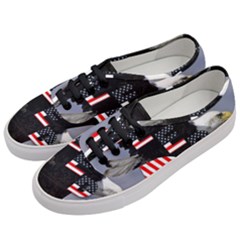 Freedom Patriotic American Usa Women s Classic Low Top Sneakers by Ravend