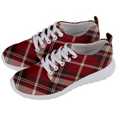 Tartan-scotland-seamless-plaid-pattern-vector-retro-background-fabric-vintage-check-color-square-geo Men s Lightweight Sports Shoes by uniart180623