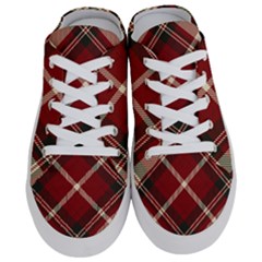 Tartan-scotland-seamless-plaid-pattern-vector-retro-background-fabric-vintage-check-color-square-geo Half Slippers by uniart180623