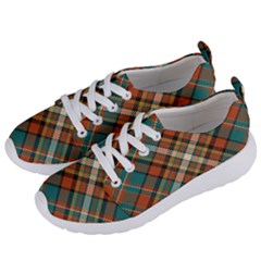 Tartan-scotland-seamless-plaid-pattern-vector-retro-background-fabric-vintage-check-color-square-geo Women s Lightweight Sports Shoes by uniart180623