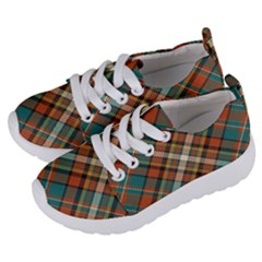 Tartan-scotland-seamless-plaid-pattern-vector-retro-background-fabric-vintage-check-color-square-geo Kids  Lightweight Sports Shoes by uniart180623