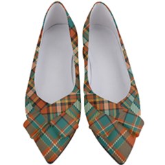 Tartan-scotland-seamless-plaid-pattern-vector-retro-background-fabric-vintage-check-color-square-geo Women s Bow Heels by uniart180623