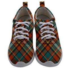 Tartan-scotland-seamless-plaid-pattern-vector-retro-background-fabric-vintage-check-color-square-geo Mens Athletic Shoes by uniart180623