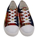 Usa Flag United States Women s Low Top Canvas Sneakers View1