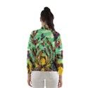 Monkey Tiger Bird Parrot Forest Jungle Style Women s Windbreaker View2