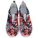 America pattern No Lace Lightweight Shoes View1