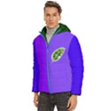leaf Men s Hooded Quilted Jacket View2
