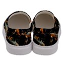 Shoal Of Koi Fish Water Underwater Men s Canvas Slip Ons View4