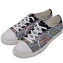 Abstract Painting Space Cartoon Men s Low Top Canvas Sneakers View2
