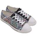Abstract Painting Space Cartoon Men s Low Top Canvas Sneakers View3
