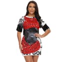 Black Hole T- Shirt Planet Eater Colour T- Shirt Just Threw It On Dress View1